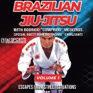 VD5218A  Modern Brazilian Jiu Jitsu #1 Escapes Takedowns DVD Rodrigo 'Comprido' Medeiros BZJJ01-D