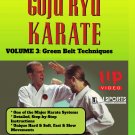 VD3080A-VD DIGITAL VIDEO Traditional Goju Ryu Karate #3 Green Belt Techniques Kata Bunkai - Moyer