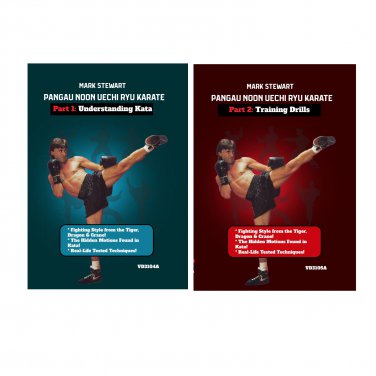 VD3105P-VD 2 DIGITAL VIDEO Set Pangau Noon Uechi Ryu Karate - Mark Stewart