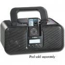 Insignia NS-B3112 - Boombox with iPod cradle - radio / CD / MP3 - black