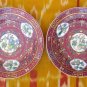 C19th Imperial Russian Rare Gardner Porcelain Pair Plates