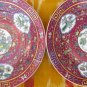 C19th Imperial Russian Rare Gardner Porcelain Pair Plates