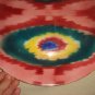Antique Russian Gardner, Kuznetsov IKAT large plate 1900.