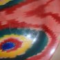 Antique Russian Gardner, Kuznetsov IKAT large plate 1900.