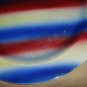 Antique Russian Gardner, Kuznetsov IKAT large plate 1900