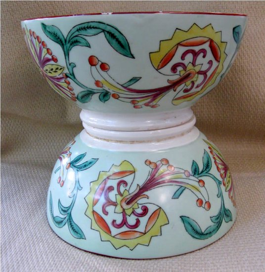 Imperial Russian Soviet Gardner Porcelain Pair Of Bowls