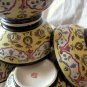 Imperial Russian Soviet Gardner Complect set of Bowls