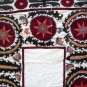 ANTIQUE UZBEK SUZANI EMBROIDERY - SAMARKAND 1900.