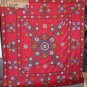 ANTIQUE UZBEK SUZANI SILK EMBROIDERY, Tashkent, circa 1920.