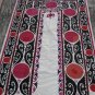 Vintage Uzbek Samarkand Suzani hand embroidered