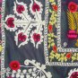 ANTIQUE UZBEK SUZANI TASHKENT SILK EMBROIDERY, 1920.