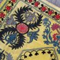 Antique Uzbek Suzani, Bukhara, Samarkand, prayer rug, 1920