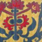 Antique Uzbek Suzani, Bukhara, Samarkand, prayer rug, 1920