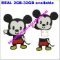 nice look micky mouse usb flash  memory with 2GB