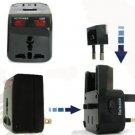 worldwide USB Travel Adaptor/charger plug works in over 175 countries with shipping cost USD15.99