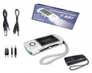 solar charger with flash light function