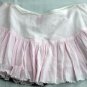 Fox Racing Pink Poka Dot Abbey Ruffle Mini Skirt Sz 5 M