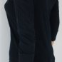 ALLOY Basic Black 3/4 Sleeve Layering Shirt Top Sz M