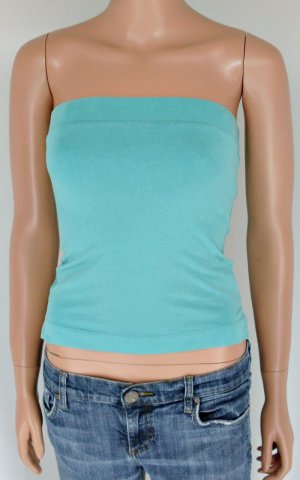Old Navy Super Sexy Summer Teal Tube Top Shrit Sz S M