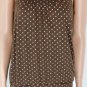 Daniella Sexy Trendy Polka Dot Tunic Top Mini Dress M