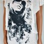 Forever 21 SEXY Rockstar Portrait Jersey Mini Dress M ♥