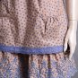 FINAL SALE Cocoa Crochet Floral Print Sleeveless Dress Size Small