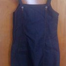 LOT 2 Charcoal Gray Denim Dress Blue Denim Suspender Dress 2
