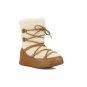 NIB $188 Fitflop Superblizz Lace Up White Shearling Boots 9