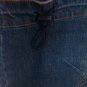 LOT 2 Charcoal Gray Denim Dress Blue Denim Suspender Dress 2