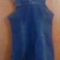 LOT 2 Charcoal Gray Denim Dress Blue Denim Suspender Dress 2