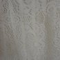 Ivory Lace Embroidered Strap A-line Dress Small