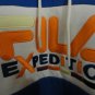 Fila Expedition Applique Colorblock Blue Cream Hoodie S