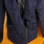 Twinkle by Wenlan $400 Unique Asymmetrical Hooded Purple Wool Felt Jacket 2