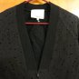 3.1 Phillip Lim $575 Black Jacquard Cotton Blend Zip Bomber Jacket 4