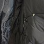 Color People Asymmetrical Oversized Quilted Black Hooded Puffer Coat S M