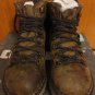 Coolway Buster Floral Camel Brown Suede Lace Up Ankle Boots 40 9 9.5