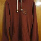 Altru Apparel Printed Brown Red Sweatshirt Hoodie Medium