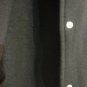 WeSC Black Fleece Applique Varsity Baseball Bomber Jacket M