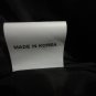 Black Woolen Split Hem Notch Collar One Button Oversized Coat S 4 6 8