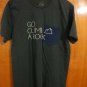 Lot 2 Altru Apparel Green Gray Printed Graphic Cotton T-shirts Medium