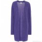 Acne Studios Raya Short Fuzzy Violet Purple Mohair Open Sweater Cardigan XS