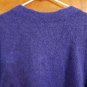 Acne Studios Raya Short Fuzzy Violet Purple Mohair Open Sweater Cardigan XS