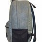 J Carrot Gray Felt Faux Leather Backpack