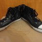 Ash Vibration Star Jewel Studded Black Leather Hi Top Trainer Sneakers 38 8