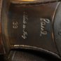 Paul Smith $700 Italy Minimalist Scuba Brown Leather Buckle Moto Biker Boots 9
