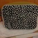 Rare J Crew Signet Leopard Colorblock Calf Hair Italian Leather Camera Bag