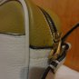 Rare J Crew Signet Leopard Colorblock Calf Hair Italian Leather Camera Bag