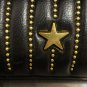 Tory Burch $558 Fleming Star Studded Black Leather Convertible Shoulder Bag