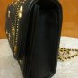 Tory Burch $558 Fleming Star Studded Black Leather Convertible Shoulder Bag