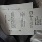 Rare Sacai Luck $450 Contrast Ribbon Heather Gray Jersey Pleated Skort Shorts M